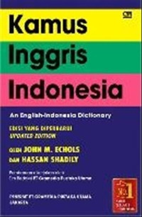 Image of An English-Indonesian Dictionary