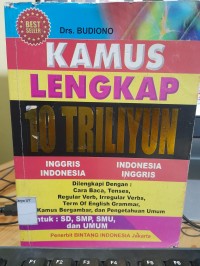Image of Kamus Lengkap Inggris-Indonesia Indonesia-Inggris (10 triliyun)