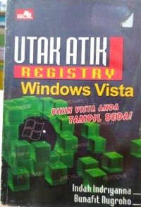 Image of Utak-Atik Registry Windows Vista
